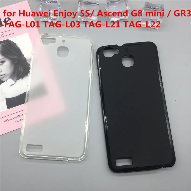 

Thick Soft Silicone Case for Huawei Enjoy 5S/ Ascend G8 mini / GR3 2015 Version TAG-L01 L03 L21 L22 Simple TPU Printed Cute