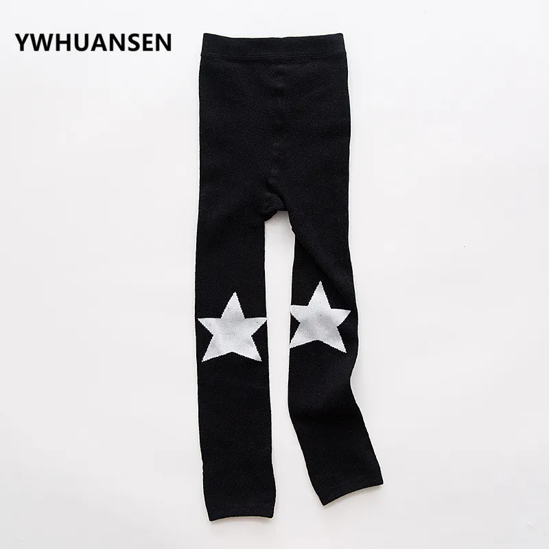 Осенне зимние леггинсы YWHUANSEN для девочек Хлопковые Штаны мальчиков Одежда
