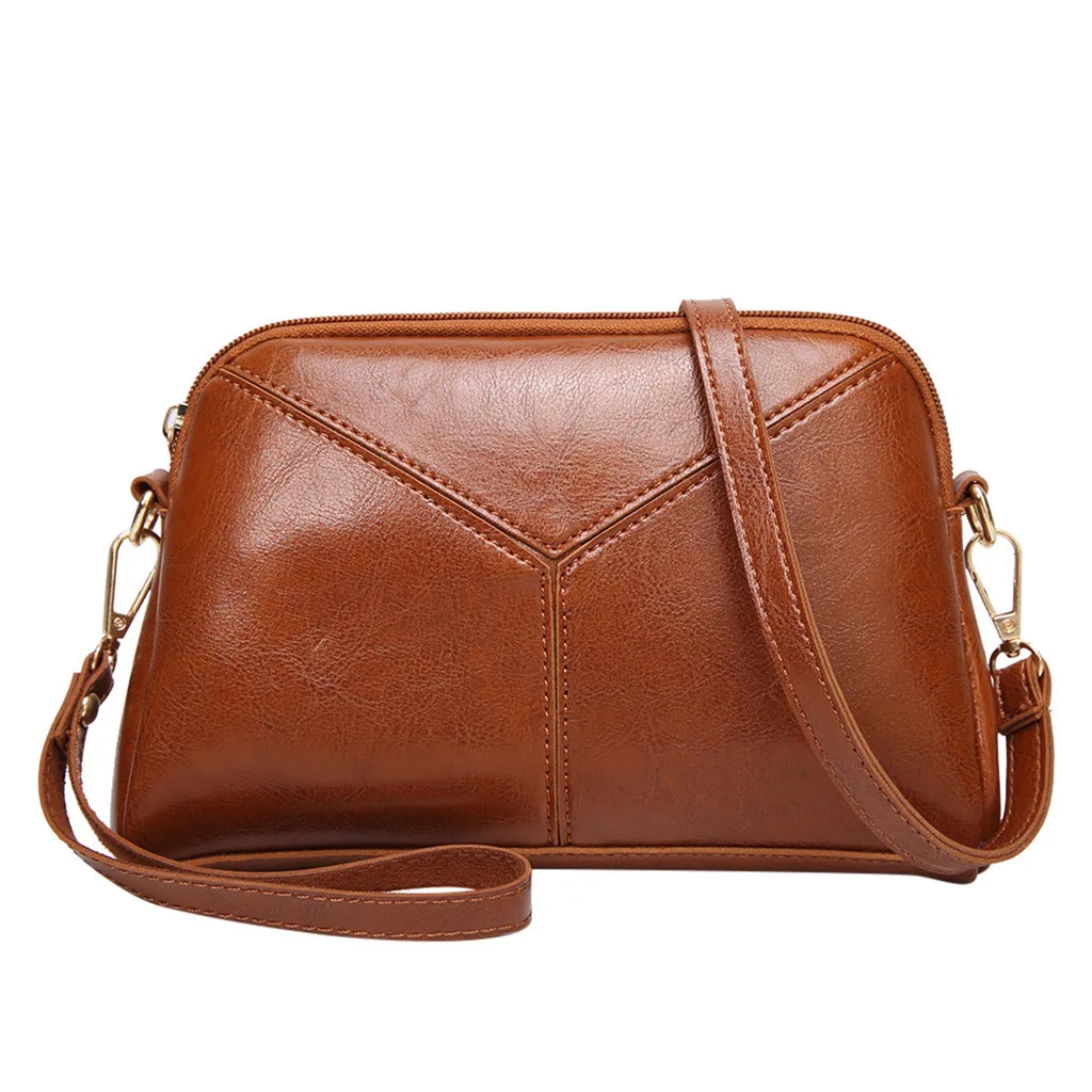 MOLAVE сумки на молнии для женщин кожа клапаном молнии сумка плеча Crossbody повседневное клатч Tote9504