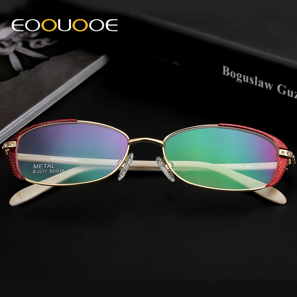 EOOUOOE фирменный дизайн женские оптические очки Allay по рецепту Gafas декоративные Patter