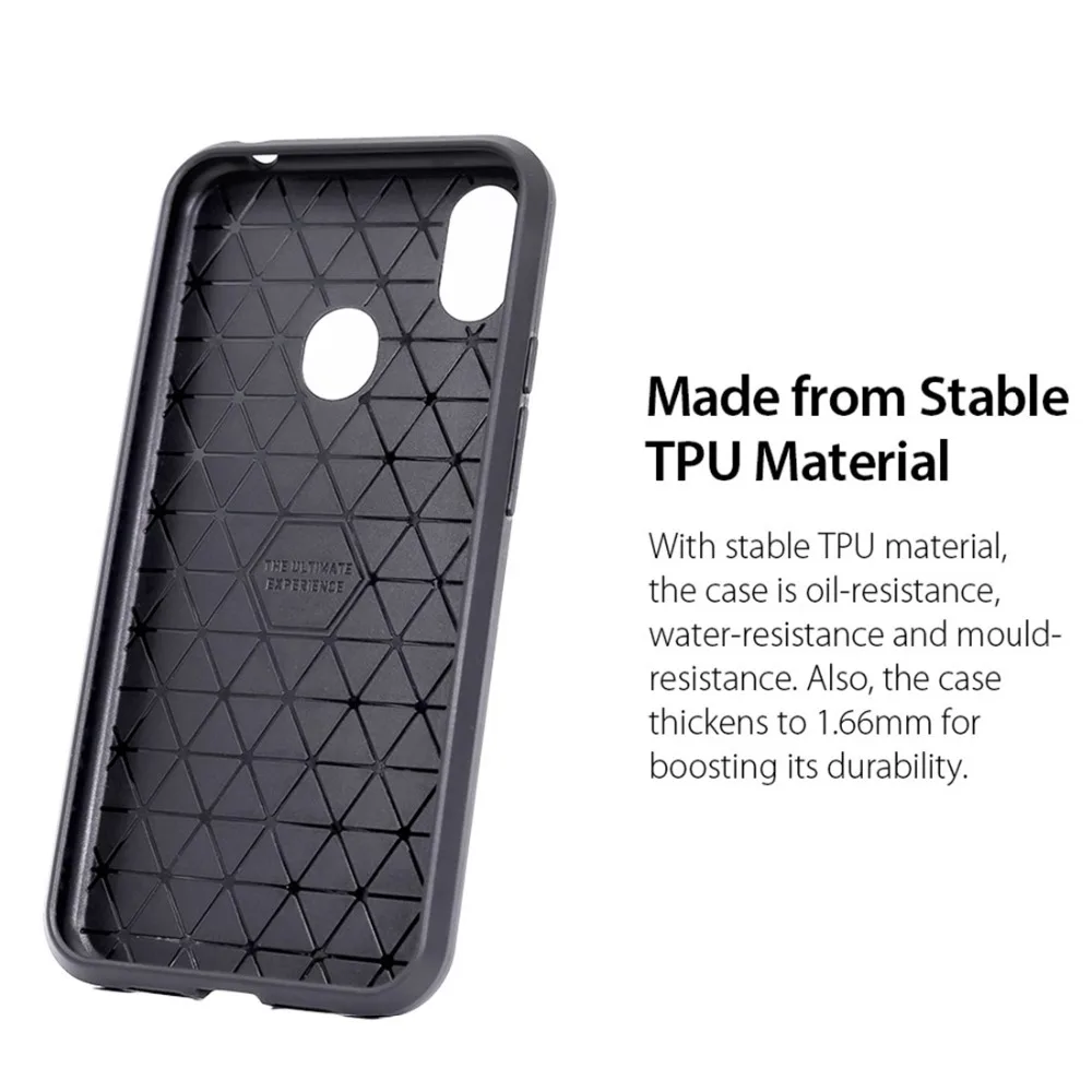 Защитный кожаный чехол Ulefone X из ТПУ с тканевой текстурой пылезащитный