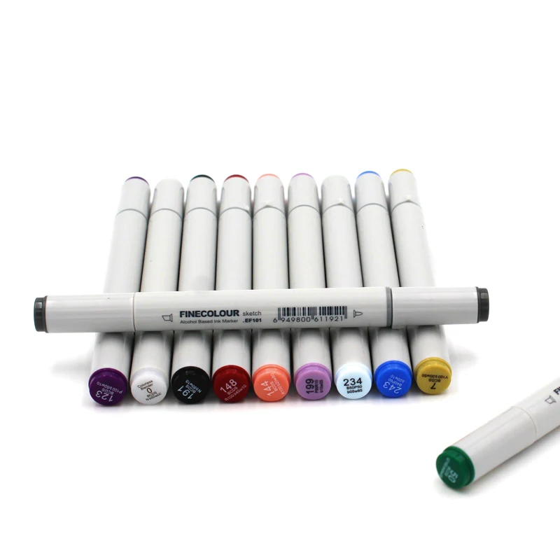 Маркер на спиртовой основе 160 цветов|finecolour markers|art markerssketch marker |