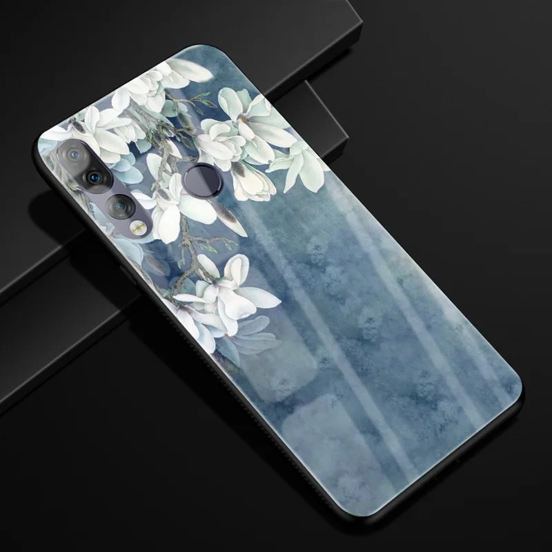 5 Для lenovo Z5S чехол 6,3 ''стекло Жесткий PC задняя крышка для lenovo Z5S чехлы для телефонов силикон бампер Coque для lenovo Z5s Z5 S Z 5S Capa - Цвет: 5