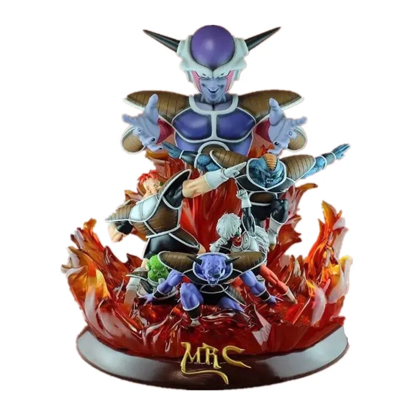 Многоцветный Аниме Dragon Ball Z Вселенная босс Frieza Ginyu спецназ смолы статуя украшения фигурку Коллекция модель игрушки X923 - Цвет: Многоцветный