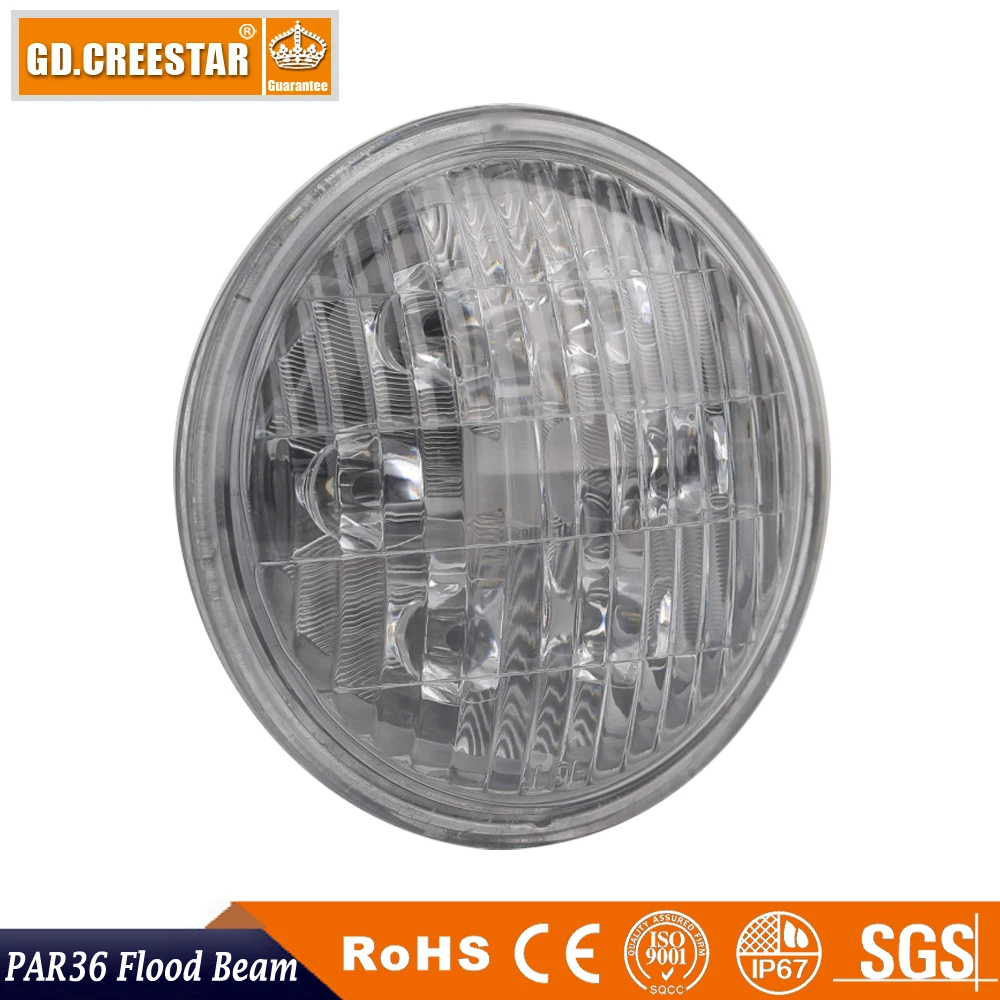 New Holland Sealed Beam LED Fender or Hood Light PAR36 tractor lights Cross Flood beam led work Farm agricultural x2 | Автомобили и