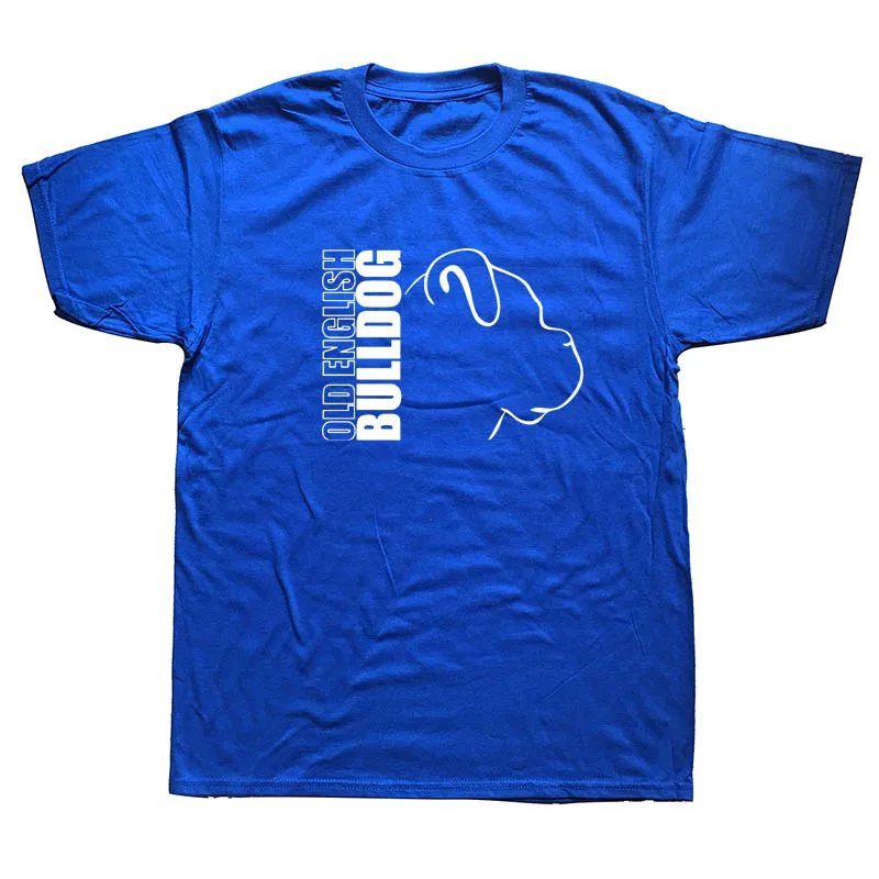 New Brand cotton For Man English Bulldog Dad T-Shirt Old English Bulldog Dog Design T Shirt