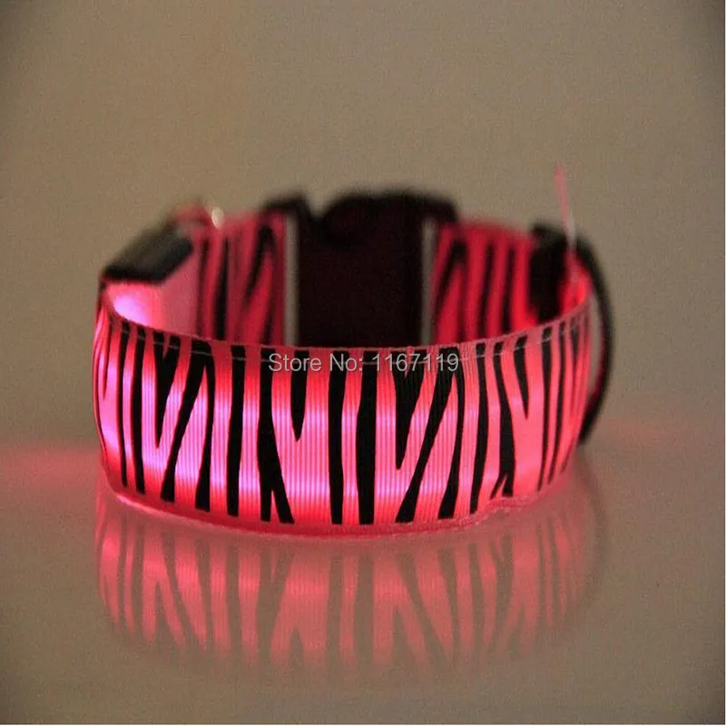Новый светящийся нейлоновый собачий светодиодный ошейник для питомцев | Дом и