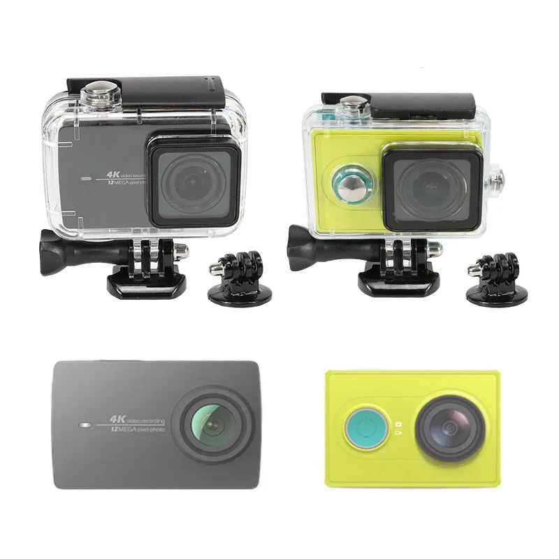 

40m/132ft Underwater Waterproof Housing Case Diving protection shell For Xiaoyi YI / Xiaomi YI II 2 4K Action Camera Accessories