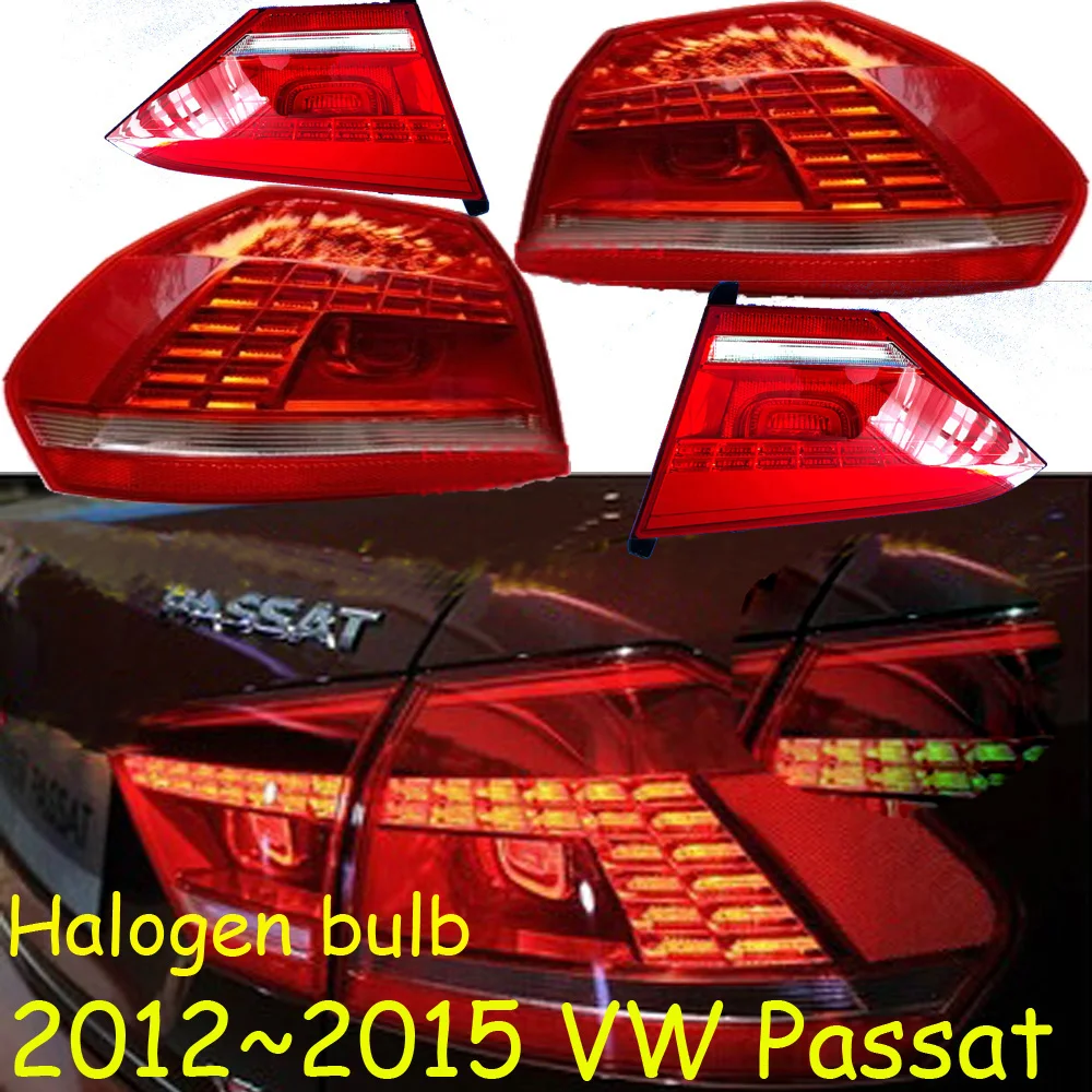 1 шт. автомобильный Стайлинг Passat задние фонари для 2012 ~ 2015 года светодиодные