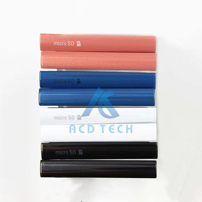 10pcs/lot Original New USB Charging Port Dust Plug Cover +Micro SD +SIM Card Slot for Sony Xperia A4 SO-04G Z4 Compact | Мобильные