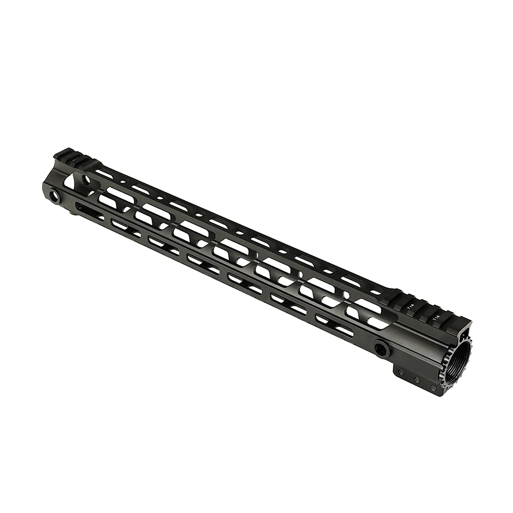 Ohhunt Tactical AR15 поплавок M-LOK Handguard " 9" 1" 12" 13," 15" Пикатинни Вивер рейка с стальной бочкой гайка