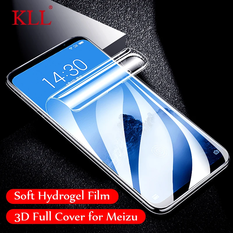 Полностью покрывающая Гидрогелевая пленка с инструментом для Meizu M6S M6 Note мягкая