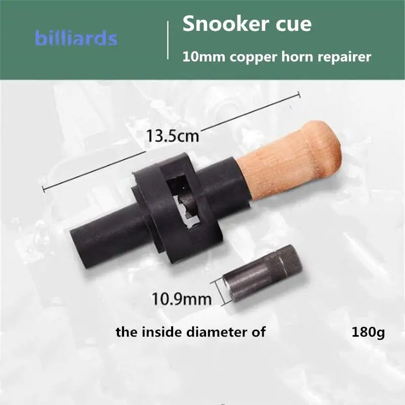 Mounchain 9 mm/ 10 mm Snooker Cue Tip tool High Strength Fix Tool for Tips Billiard Accessories | Спорт и развлечения