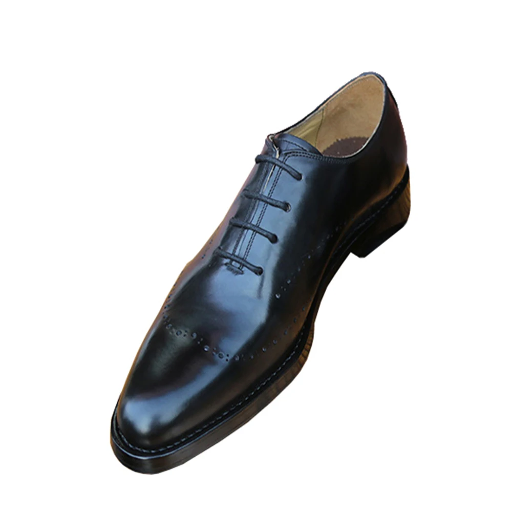 Мужские оксфорды Sipriks из телячьей кожи итальянские классические туфли Goodyear рант