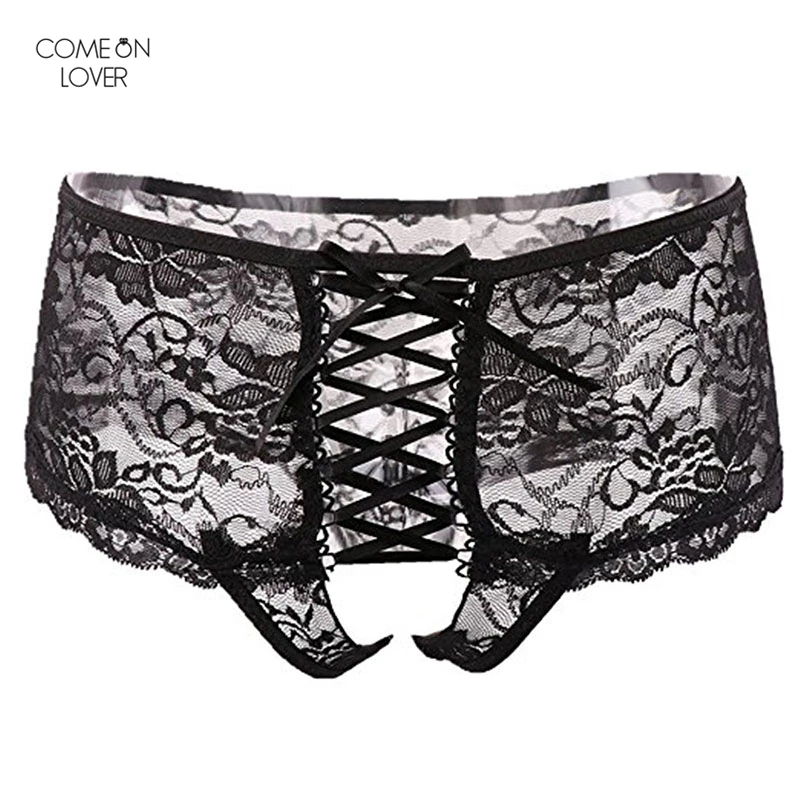 Comeonlover красивое нижнее женское бельё Ondergoed дам проскакивает строка Femme брюки плюс
