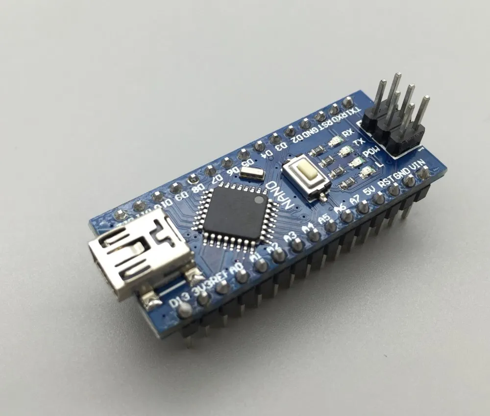 Плата микроконтроллера MINI USB Nano V3.0 ATmega328P CH340G 5 в 16 м для arduino NANO 328P 3 0 1 шт. |