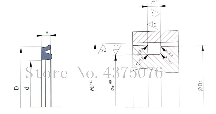 16*10*2,55/20*14/22*16/25*19/28*22/30*22/32*24*3,25 Z8 PU резиновое кольцо цилиндр поршень пневматический Y уплотнение прокладка