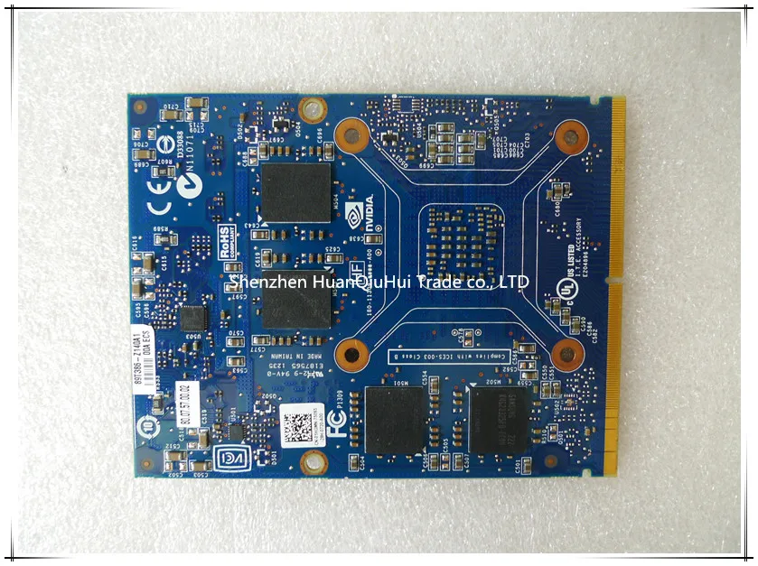 GTX 660M GTX660M 2 Гб GDDR5 Графика VGA видео карты для Dell ALIENWARE M17x R4 M18x R2 M15X M17X R3 R4 N13E-GE-A2