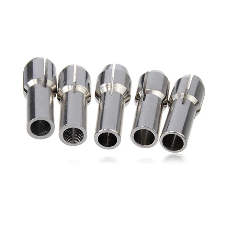 DANIU мини-дрель патроны 5 шт./компл. 1/1. 5/2. 35/3/3,17 мм подходит для Dremel дрель хомутик зажим комплект Мощность роторный инструмент