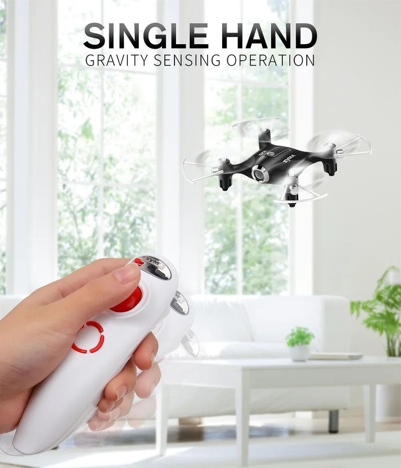 SYMA X20-S Mini RC Helicopter 4 Channel Headless Mode Altitude Hold Quadcopter Aircraft Drones Toys For Boys Gifts | Игрушки и хобби