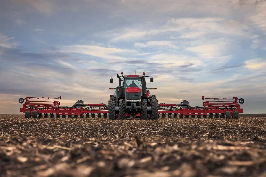 Caseih magnum 380 трактор фототкань печать настенная наклейка Декор пользовательский
