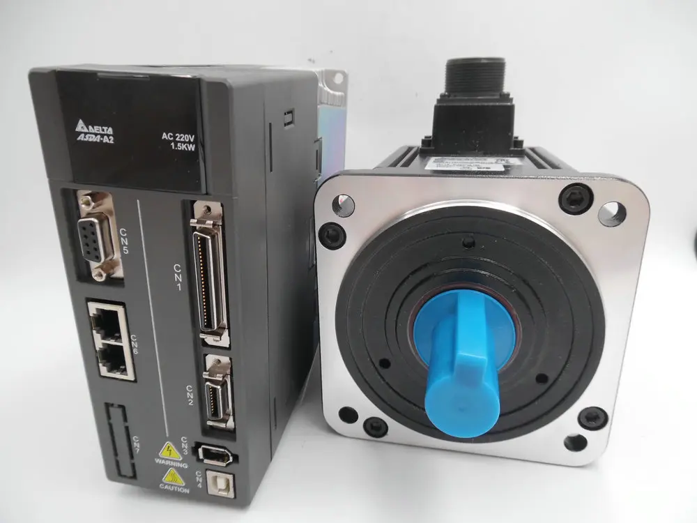 CNC 220V 1.5kW Delta AC Серводвигатель комплект системы 7.16NM 2000r/min 130 мм ECMA E11315RS + ASD A2 1521 M с