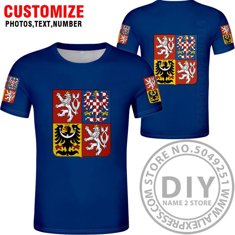 Style 13 Футболка в чешском стиле; ; изготовление под заказ; номер cze; футболка с национальным флагом; Цвет Черный; одежда для колледжа - Цвет: Style 13