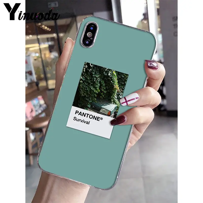 Yinuoda Pantone конфетный цвет фруктовое печенье sunshine sky Novelt Fundas чехол для телефона iPhone 8