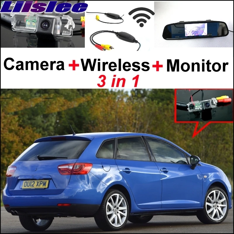 Liislee для SEAT IBIZA ST 6J 2009 ~ 2017 3 в 1 Специальная камера заднего вида Wifi + беспроводной