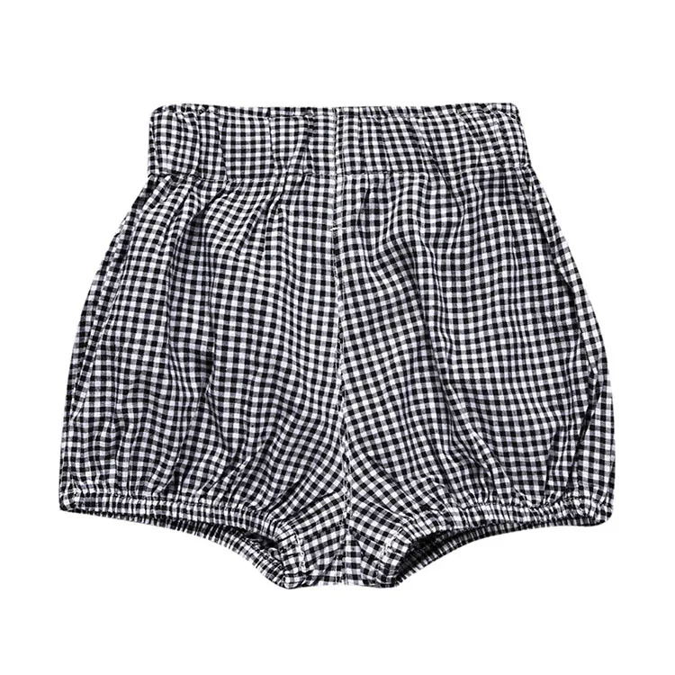 2019 Summer Baby Boys Fashion PP Shorts Children Solid Color Cotton Linen Bloomers Toddler Girls Triangle Pants Clothes |