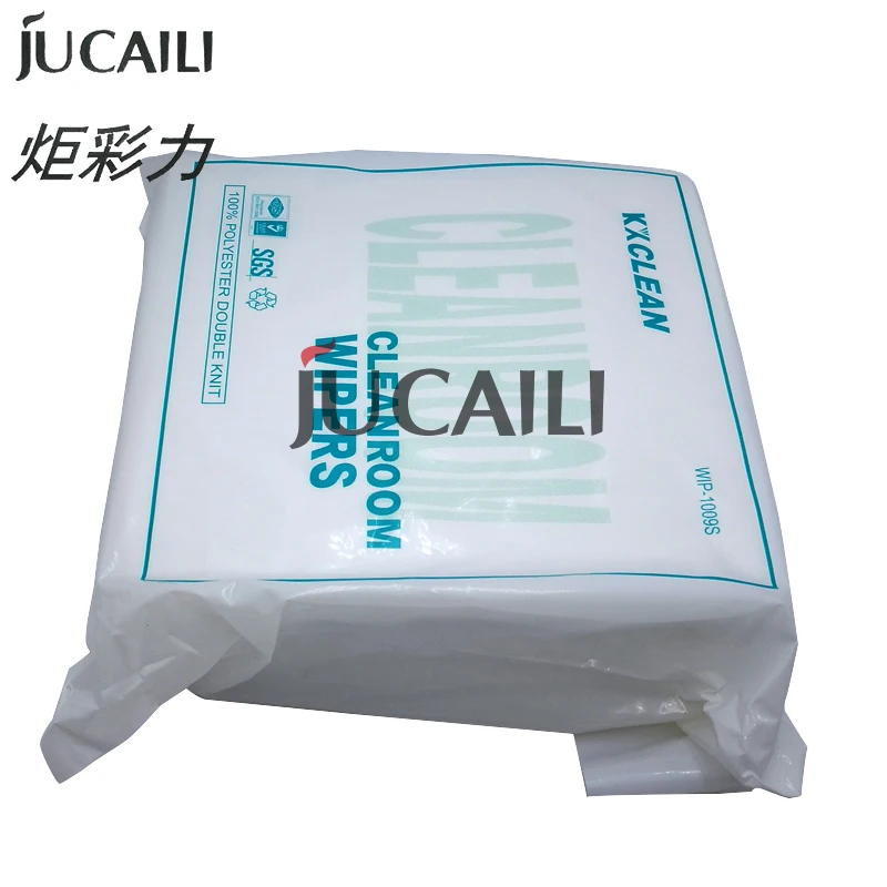Jucaili 150 шт./партия чернильная печатающая головка стеклянный экран монитор принтер Чистящая комната дворники Чистая комната салфетка для окружающей среды 6X6/9X9