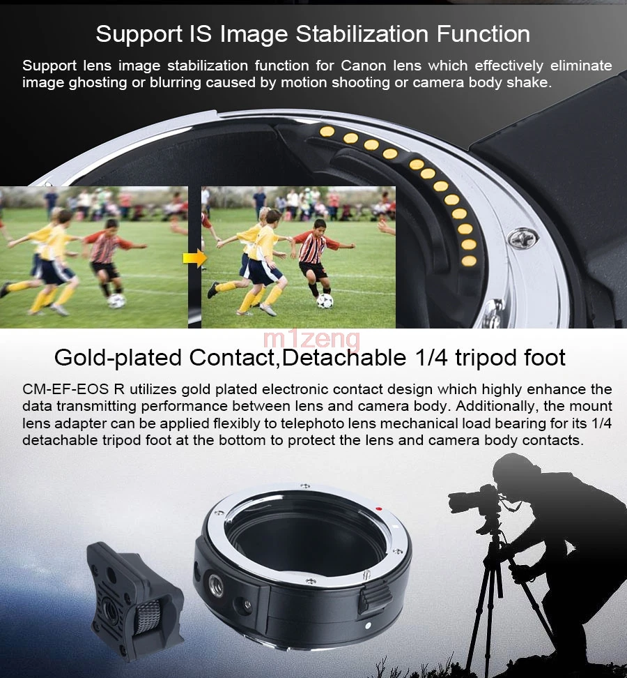 EF-EOSR переходное кольцо для объектива с автофокусом af для объектива canon EF EF-S для canon eosd RF mount full frame camera