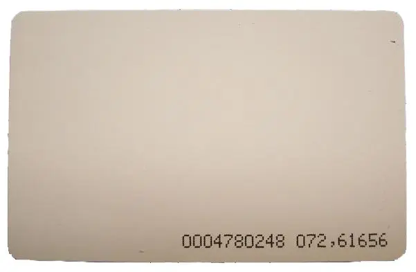 Манго Близость EM тонкая карта/ID карта 125 кГц с номером/кодом | Безопасность и