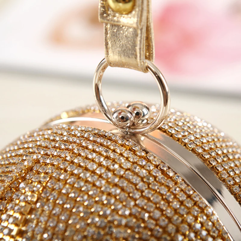 2018 Роскошные вечерние с полным кристаллом сумки бахромой кошелёк w486|round clutch