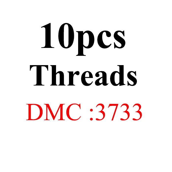 1.2m10pcs-DMC3733 Золотое панно, DMC3350-3733 Multcolor 10 шт/партия 1,2 м длина нить крестиком Хлопок Шитье, моток пряжи вышивка нить наборы - Цвет: 1.2m10pcs-DMC3733