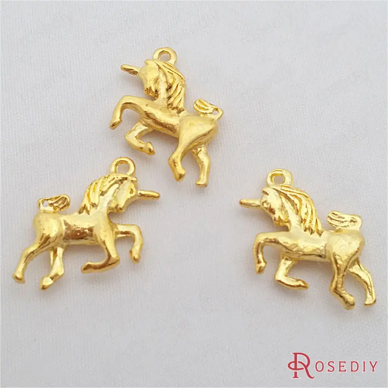 Подвески из цинкового сплава с единорогом лошадью 24 х17 мм|accessories material|accessories