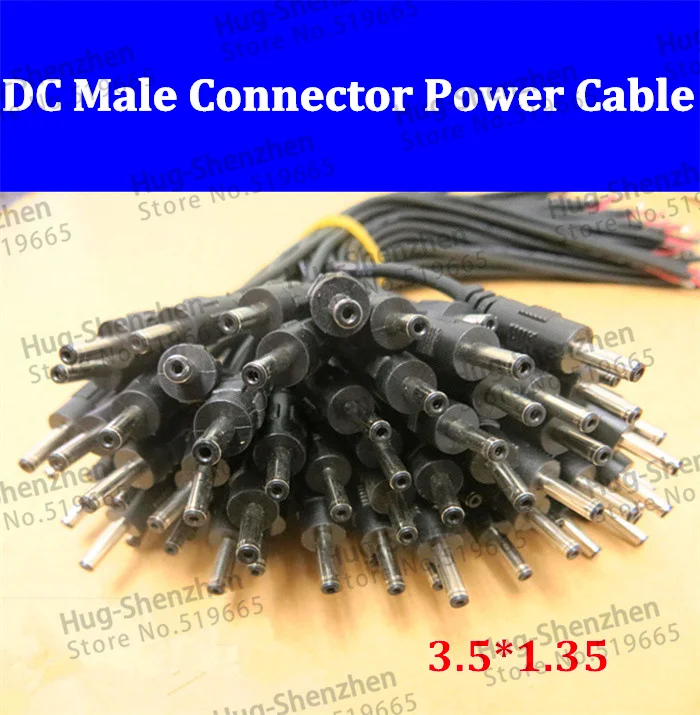 Штекерный разъем питания постоянного тока 30 см внешний шнур размер кабеля 3 5*1 35