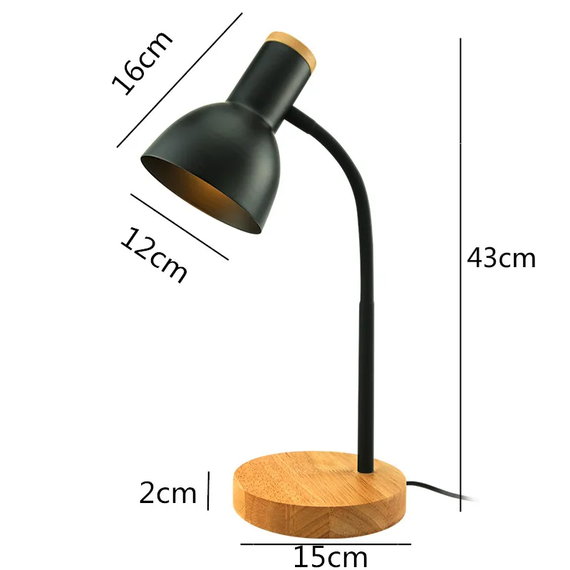 

Modern desk lamp simple college dormitory eye protection study desk light office study bedroom bedside table lamps mx7241404