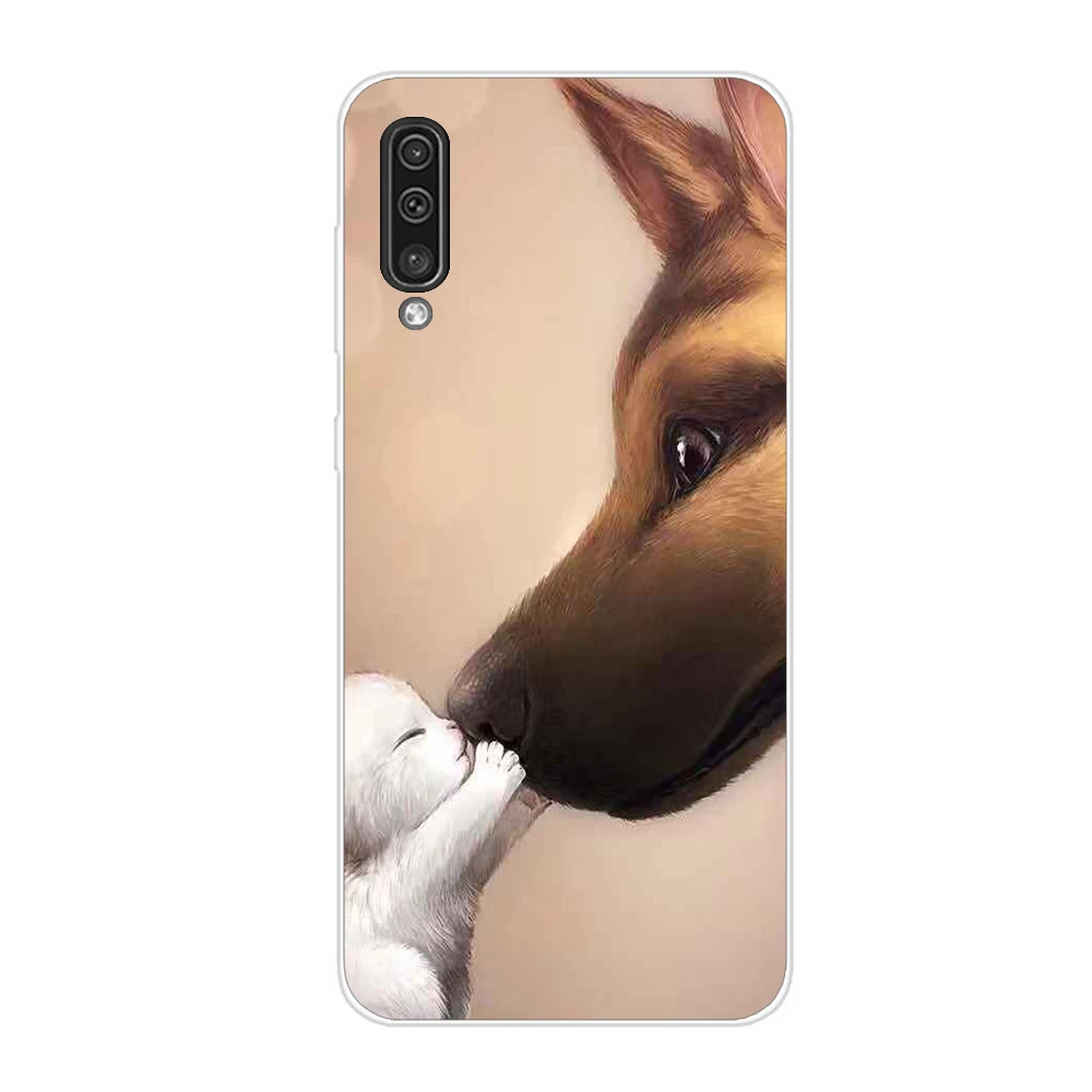 Для samsung A50 чехол силиконовый чехол-накладка для Galaxy Capa мягкий симпатичный из ТПУ