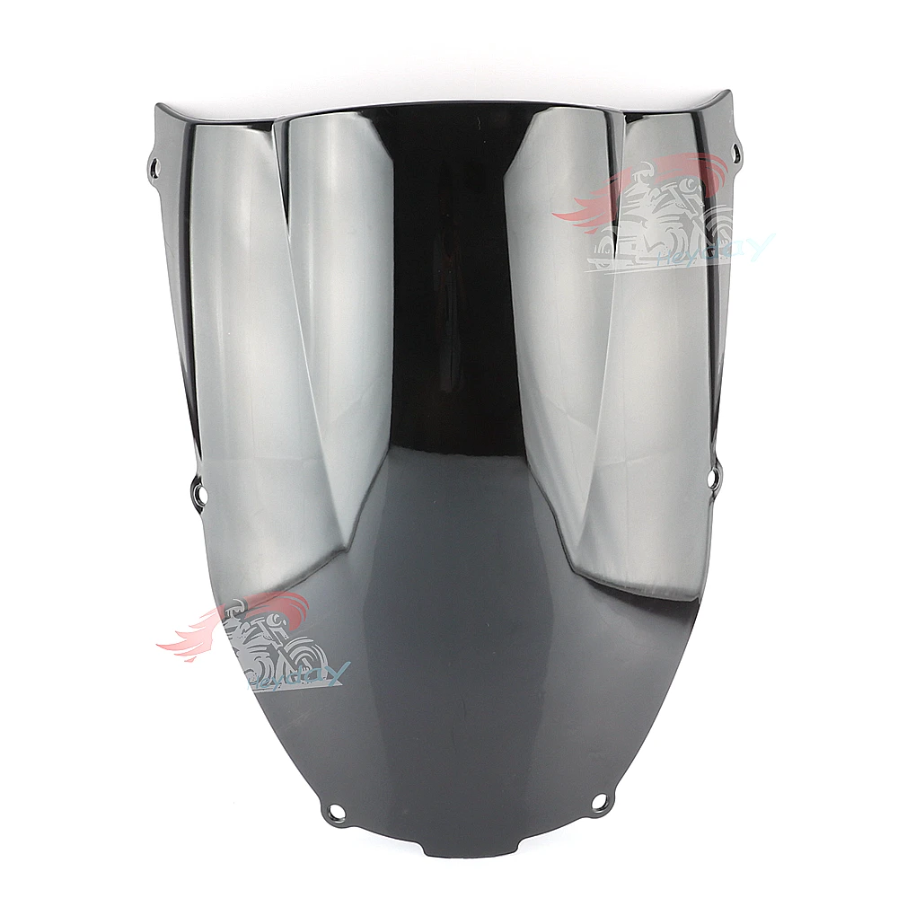 

ABS Black Smoke Racing Windscreen Windshields For KAWASAKI NINJA ZX 636 6R 2000 2001 2002 & ZZR600 2005 2006 2007 2008 2009