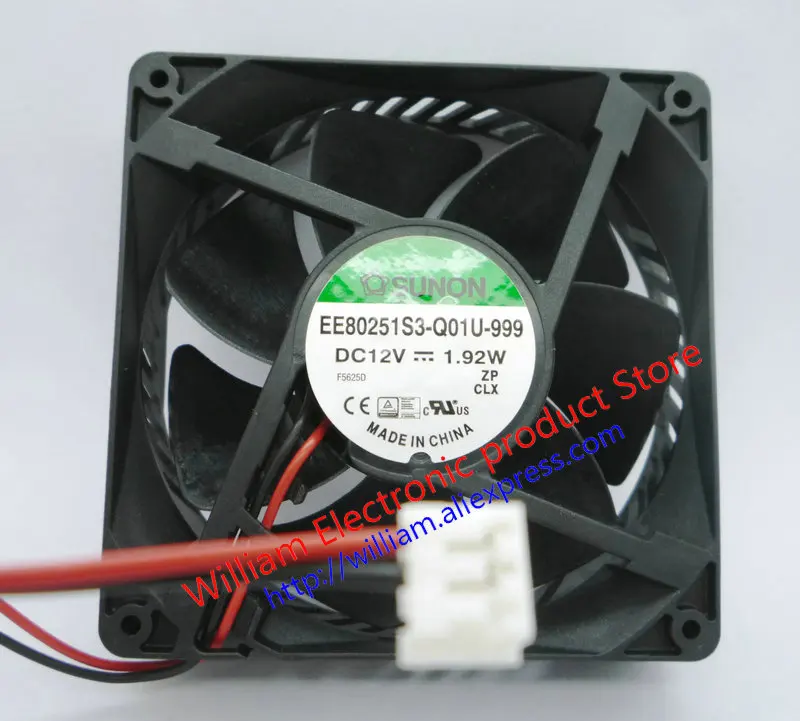 

Новый оригинальный дизайнерский охлаждающий вентилятор SUNON EE80251S3-Q01U-999 12 В 1,92 Вт 80*80*25 мм 8 см