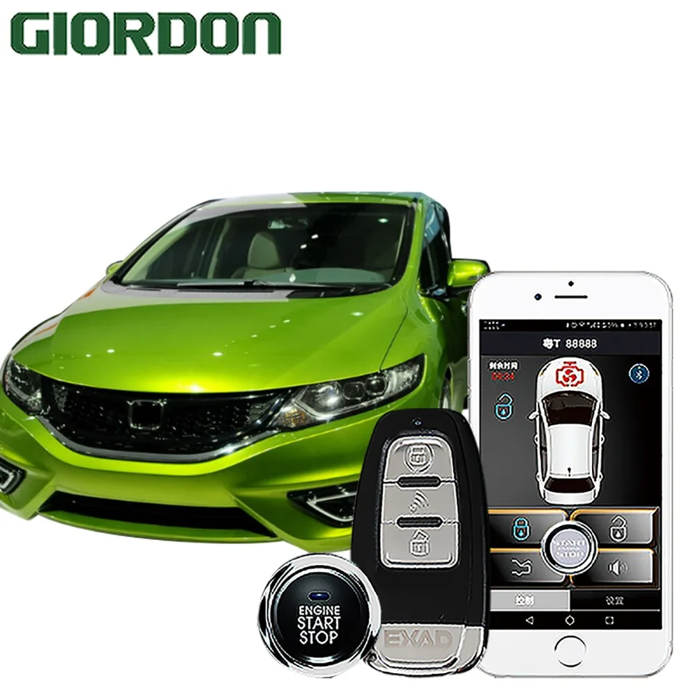Jade 2012 автомобильные аксессуары бесключевой доступ система комфорта PKE телефон
