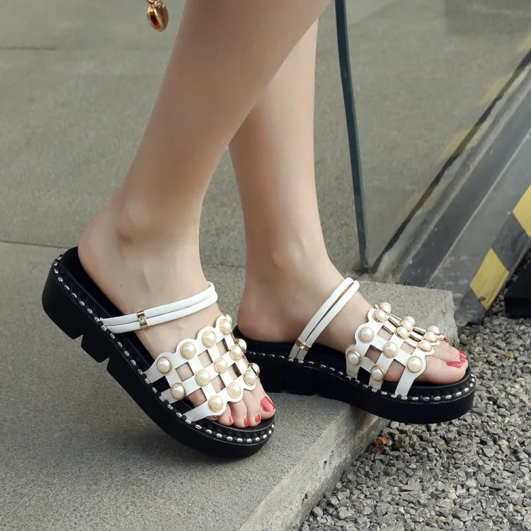 Сандалии на высоком каблуке Женская обувь Женские летние сандалии толстой