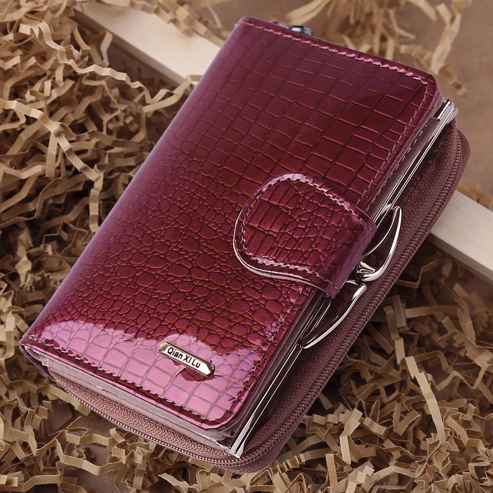 Женский кошелек Xiniu Маленькая кожаная сумочка сумка на молнии для карт монет