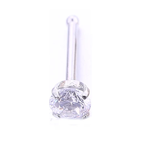 3mmround silver 5pcs 2-5 шт./упак. 20G кольца для носа Серебро Золото пирсинг ювелирные изделия маленькие серьги для женщин модные - Окраска металла: 3mmround silver 5pcs