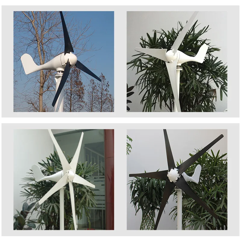 Маленькая Бытовая морская ветряная турбина wind energy 100W200W300W12V24V зарядная батарея
