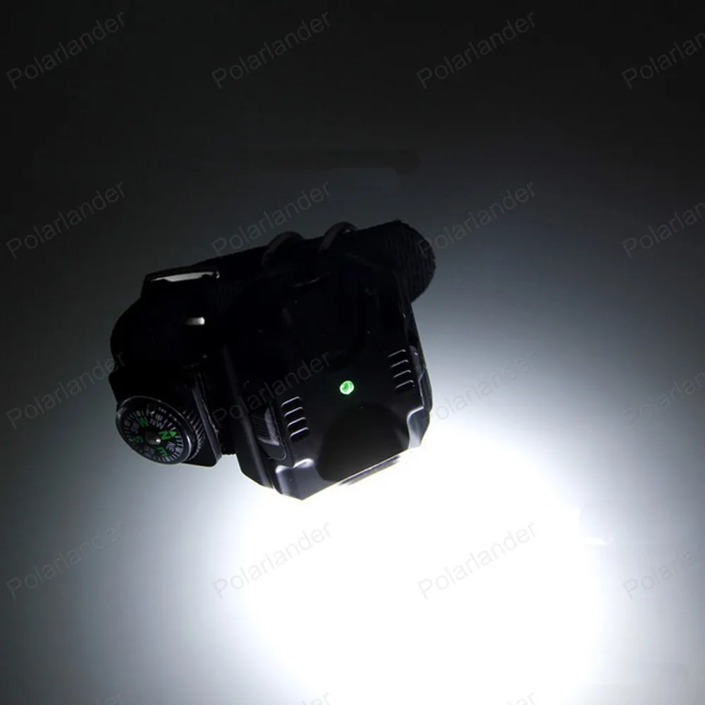 Напольный свет фонарик часы форма наручные света высокой яркости белого луч