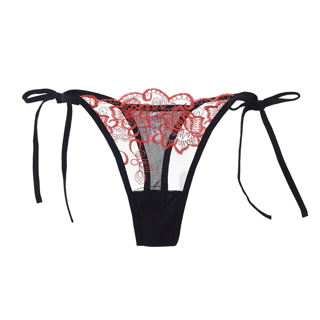 FREE OSTRICH Women's Lingerie Lace T-Back enthusiasm Beautiful Tintin Thongs Sexy Underwear Charming Sleepwear |