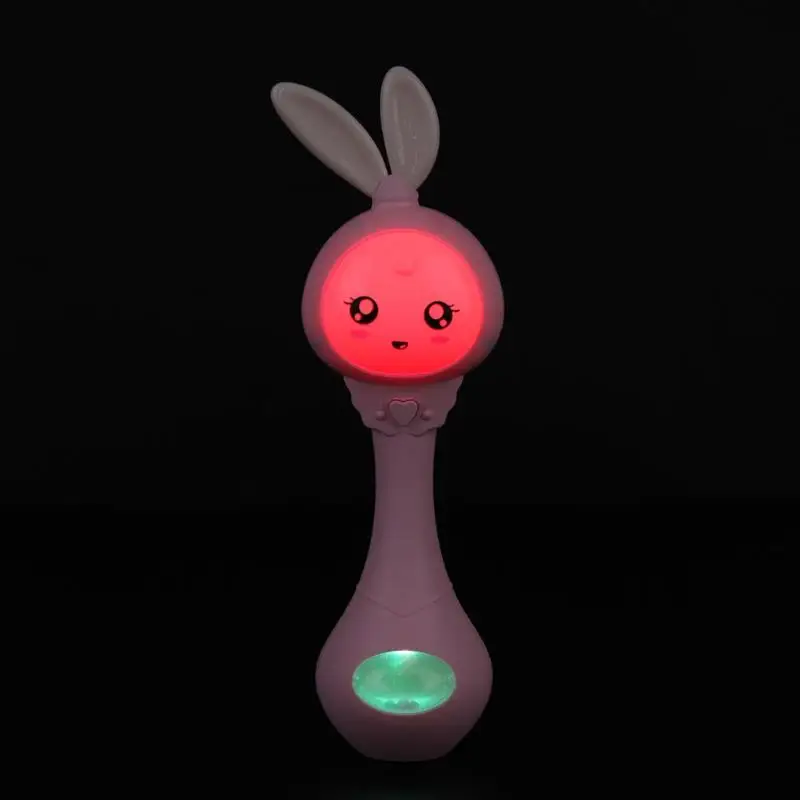 

Music Sound Light Shaking Toys Baby toys Cute Cartoon Baby Hand Bells Rattles Newborn Infant Early Educational toys for 0-12M