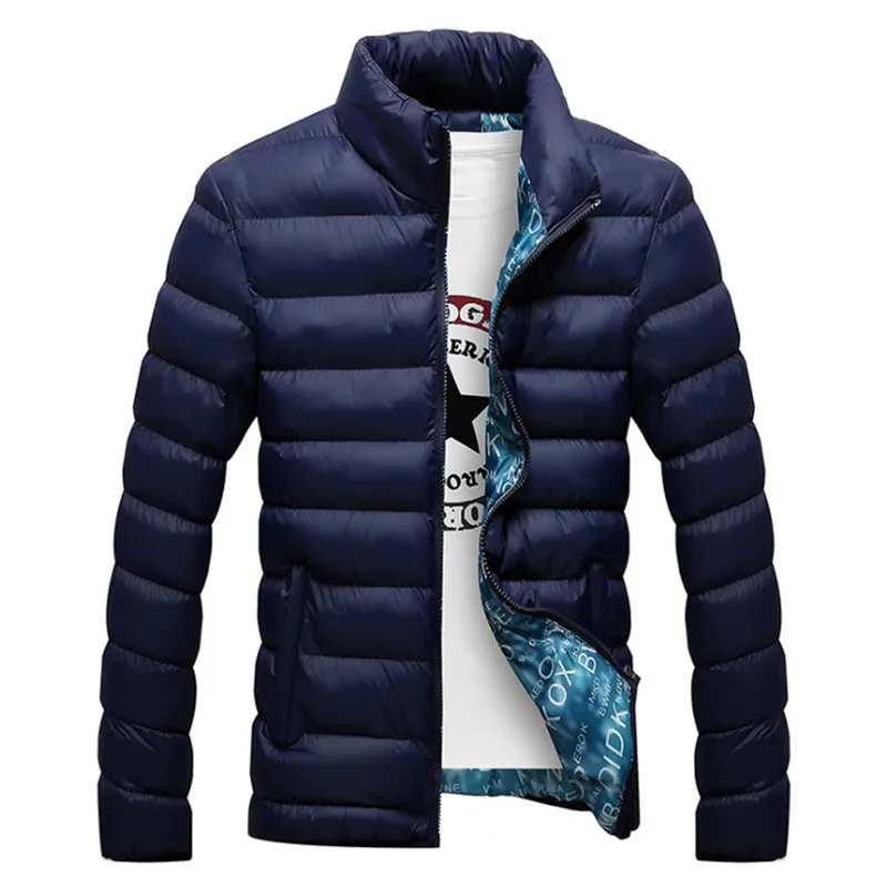 Новая брендовая мужская куртка теплое пальто черная верхняя одежда Chaquetas Plumas Hombre